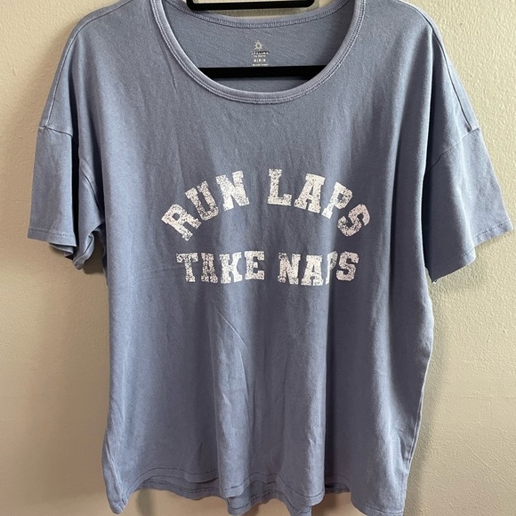 NWOT Offline by Aerie graphic tee in blue. Size Medium. - Picture 2 of 5